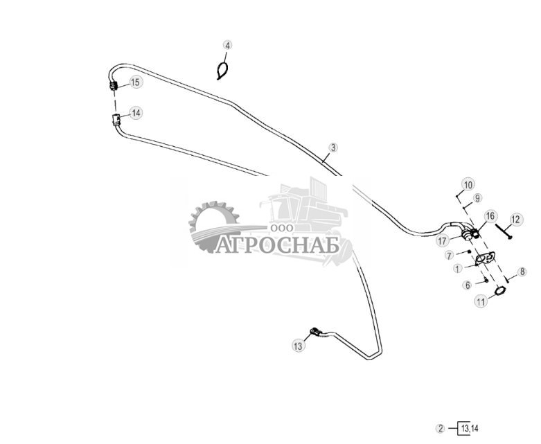 Жгут проводов управления навесным оборудованием (ЭГ органы управления) - ST2710 110.jpg